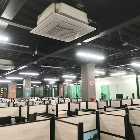 Mantenimiento para aire acondicionado en oficinas
