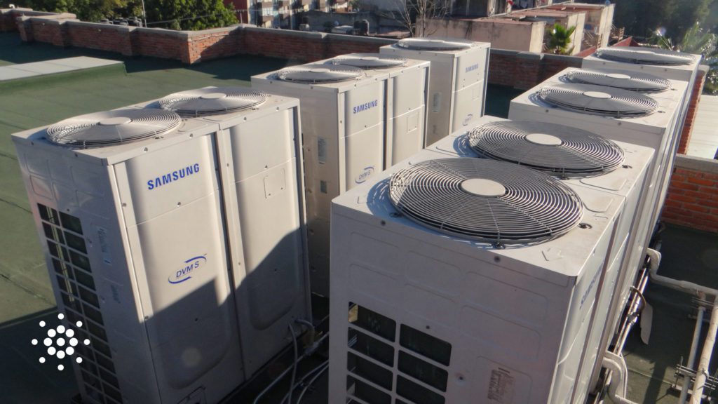 Aire acondicionado centralizado vrf para oficina