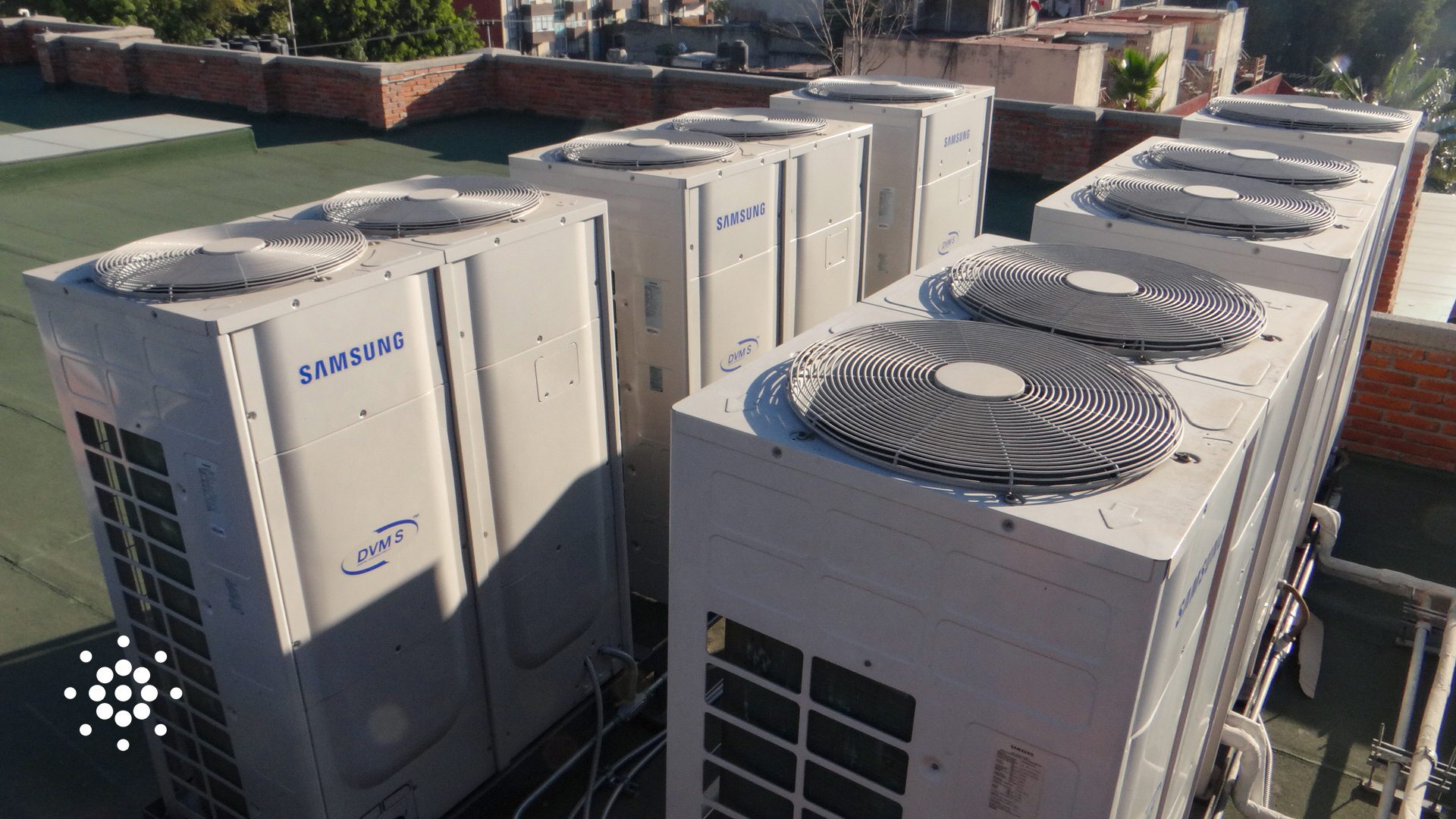 Aire acondicionado centralizado vrf para oficina