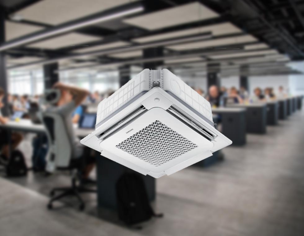 Climatización empresarial, aires acondicionados de alta eficiencia para oficinas y callcenter