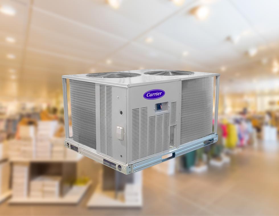 Climatización empresarial, aires acondicionados de alta eficiencia para locales, plazas comerciales