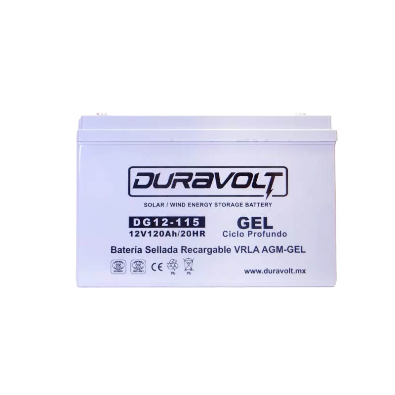 Batería ciclo profundo sellada duravolt
